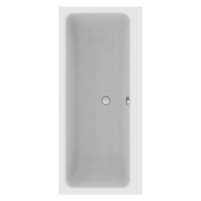 Ideal Standard Dolce Vita DUO Ванна 180x80 см, встраиваемая, акрил, без панелей, перелива, ножки в комплекте, цвет: белый глянец