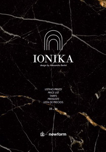 Newform Прайс лист Ionika 2025-26