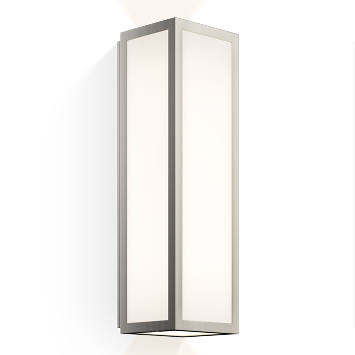 Decor Walther Bauhaus 1 N LED Светильник настенный 8x9x30см, светодиодный, 2x LED 6.4W, цвет: никель сатинированный