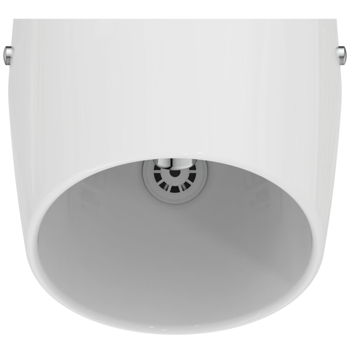 Ideal Standard i.life Писсуар подвесной 64х31х30см., Rimless сенсорный, крепеж, сифон, датчик 12в, цвет: белый глянец