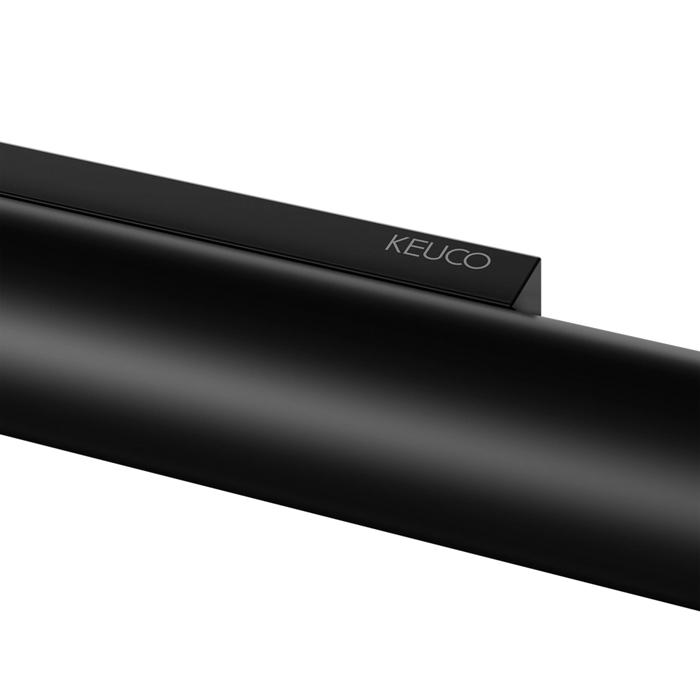 Keuco Plan Полотенцедержатель-кольцо, поворотный, цвет: черный матовый