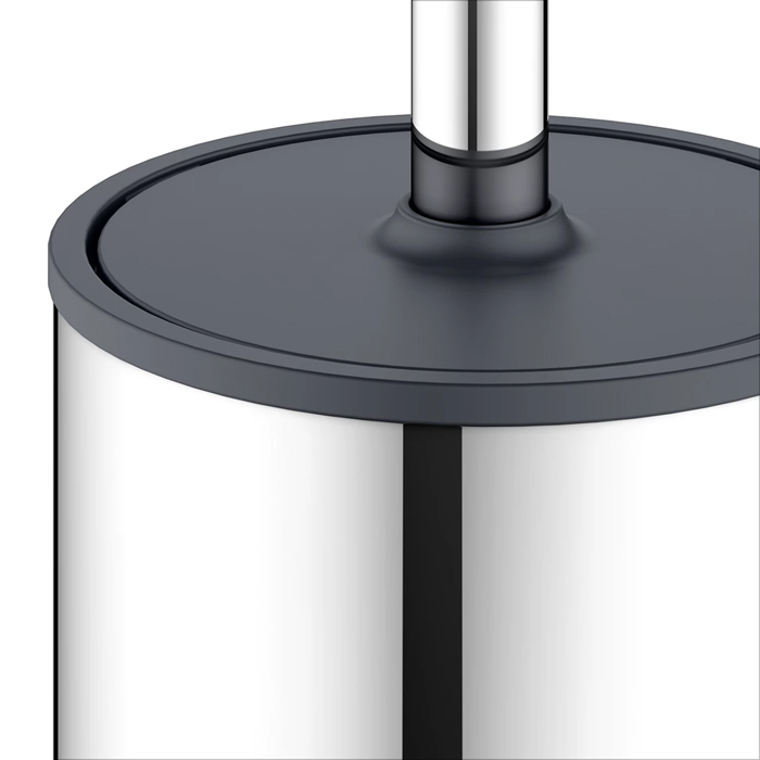 Keuco Collection Moll Туалетный ёршик, подвесной c крышкой, цвет: хром/anthracite