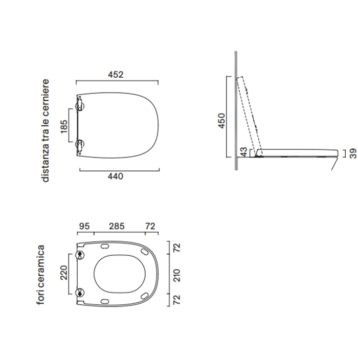 Catalano Alvea Сиденье для унитаза с микролифтом быстросъемная, цвет: белый глянцевый
