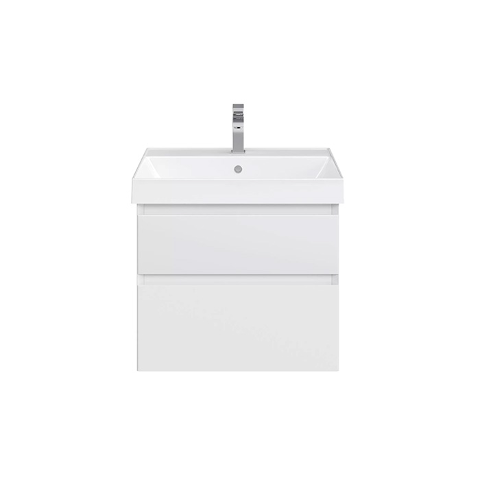 Kerama Marazzi Cubo Тумба подвесная 60см, с ящиками, цвет: белая матовая