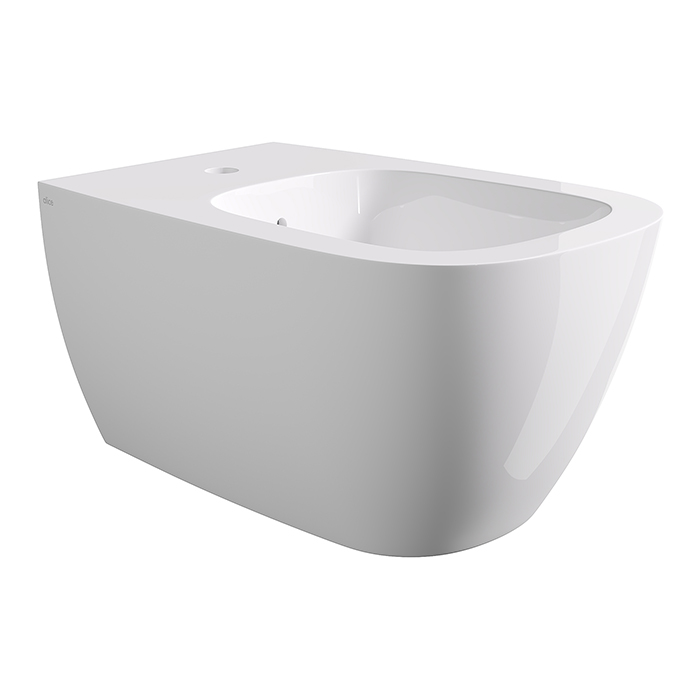 Alice Wunder Биде подвесное 53х31см., цвет: белый глянцевый