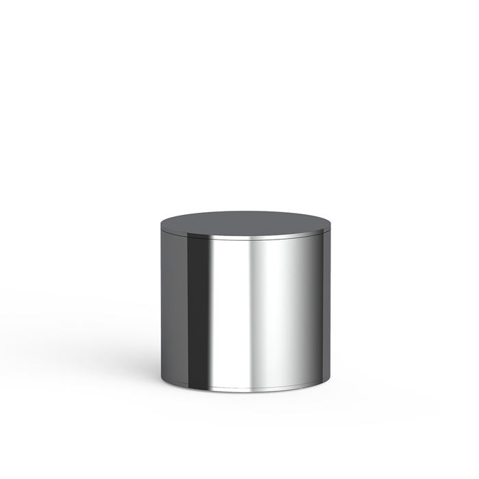 Decor Walther DW 340 Универсальная коробка 7.4x8x8см., настольная, цвет: хром