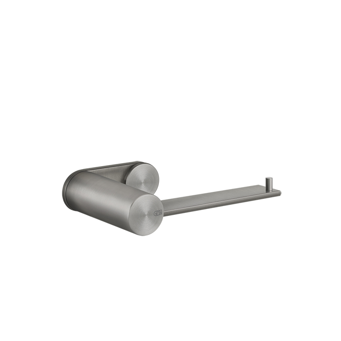 Gessi 316 Подвесной держатель для туалетной бумаги, горизонтальная/вертикальная установка, цвет: шлифованная сталь
