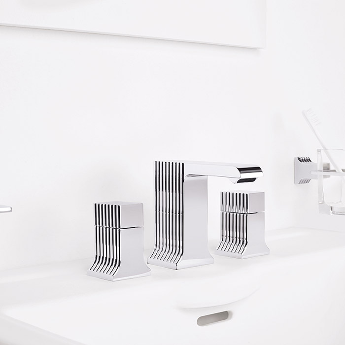 Stella Casanova Смеситель для раковины на 3 отверстия 3222TR, цвет: хром