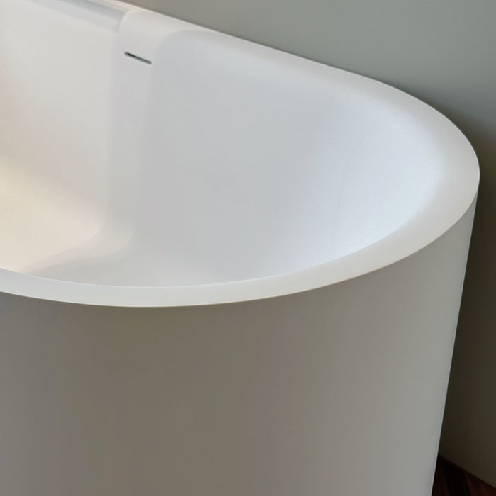 Salini Perla Ванна отдельностоящая 170x80см, материал S-Sense, цвет: белый глянцевый