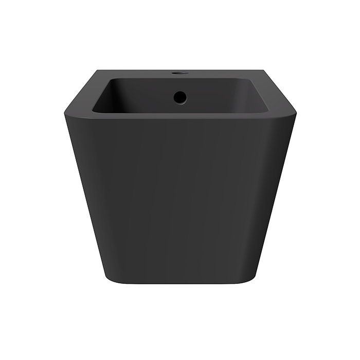 Alice Hide Square Биде подвесное 55х35см., цвет: чёрный матовый