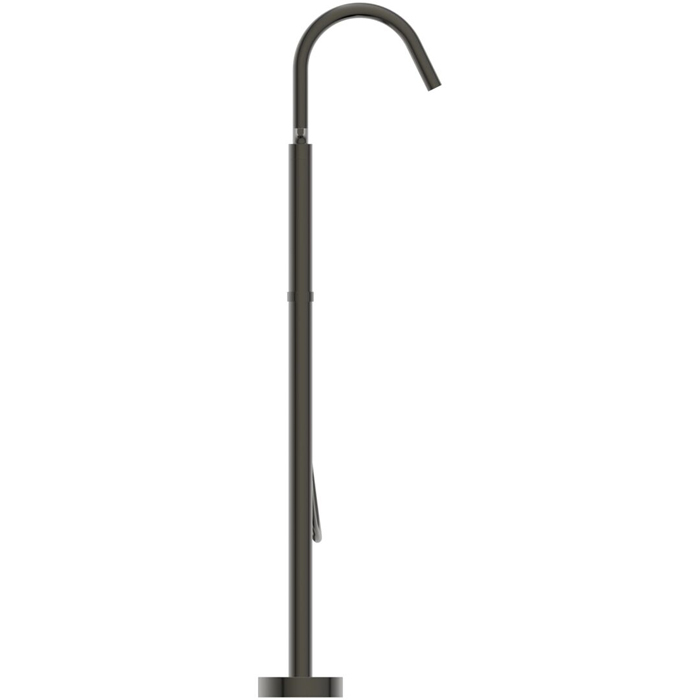 Ideal Standard Joy Neo Смеситель для ванны, напольный, с душевым набором, шлангом IDEALFLEX® 125см., цвет: PVD Magnetic Grey