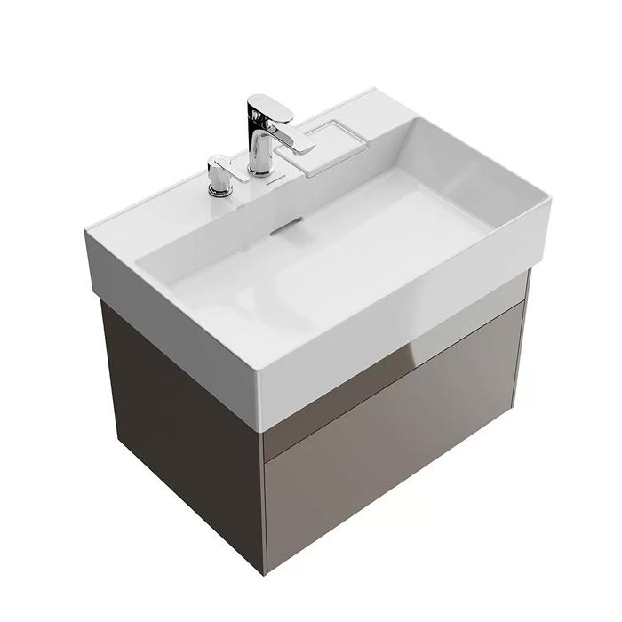 Kerama Marazzi Logica Тумба подвесная 67x46x40.3см., 2 ящика, цвет: песчаный