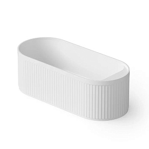 Dea Design Stripes Ванна 171х72х56см., отдельностоящая, Solid Surface, цвет: White №18