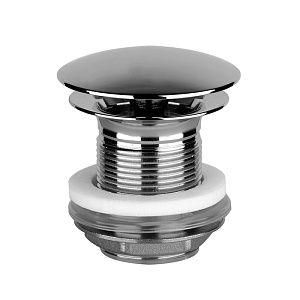 Gessi Technical accessories Донный клапан свободного слива для раковины без перелива, цвет: хром