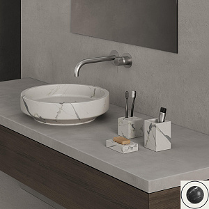 Dea Design Стакан настольный, цвет: Black Marquina