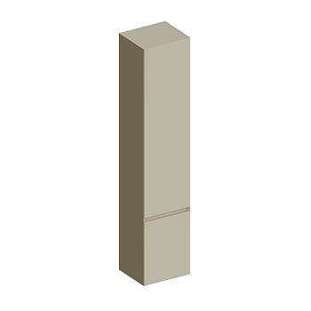 Kerama Marazzi Cubo Пенал подвесной, левый 165, цвет: лимо матовый