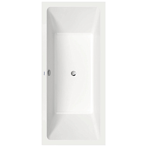 Duravit D.1 Ванна 180х80см., прямоугольная, встроенная, с двумя наклонами спинки, акрил, цвет: белый