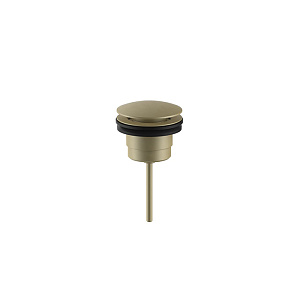 Fantini Донный клапан для раковины, нажимной, с механизмом ''Push-Open'', цвет: Matt British Gold PVD