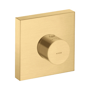 Axor Shower Solutions Смеситель для душа встраиваемый, термостатический, внешняя часть, цвет: шлифованное золото