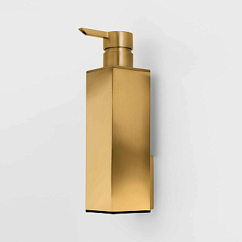 Colombo MiniQ Дозатор мыла подвесной, цвет: золото матовое