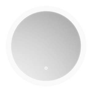 Burgbad Eqio Зеркало круглое с подсветкой 5700K, D=600 мм, с сенсорным вкл./выкл. IP44