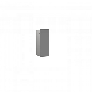 EMCO Asis Pure Модуль для унитаза встраиваемый, ершик для унитаза, дверь правая, цвет: серый