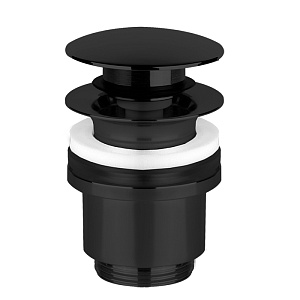 Gessi Technical accessories Автоматический донный клапан “Stop&Go” для раковины c переливом, цвет: Black XL
