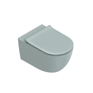 Catalano Sfera Унитаз 55x35см., подвесной, безободковый, Tornado, Cataglaze+, цвет: Acqua satinato