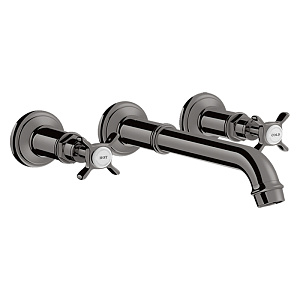 Axor Montreux Смеситель для раковины, встраиваемый, излив: 22.5см., цвет: полированный черный хром