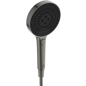 Ideal Standard Solos Ручной душ, 3-функциональный (Rain, Silkrain, Active) цвет: PVD Magnetic Grey