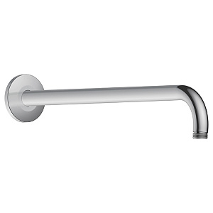Duravit Настенный кронштейн с декоративной накладкой, 410 мм/ круглая накладка, соединительный патрубок размер DN15, цвет: хром