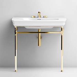 Artceram Civitas Металическая структура Quadra 76х44хh80,5см, напольная, цвет: золото