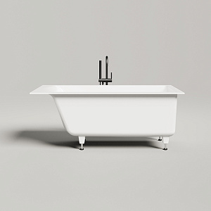 Salini Cascata Kit Ванна 150x70х62.5см., встраиваемая, S-Stone, цвет: белый матовый