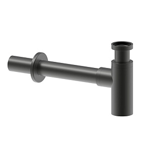 NEMO Сифон для раковины, цвет: черный матовый