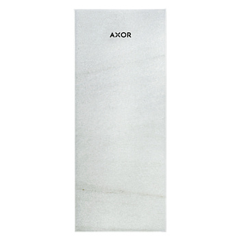 Axor MyEdition Панель для смесителя, на излив 24.5см., цвет: мрамор белый