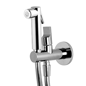 FIMA Carlo Frattini Collettivita Гигиенический душ со смесителем, шланг 120см, цвет: хром