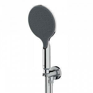 Bossini Apice Комплект для душа с держателем с подводом воды, ручным душем и шлангом 1500 мм., цвет: хром