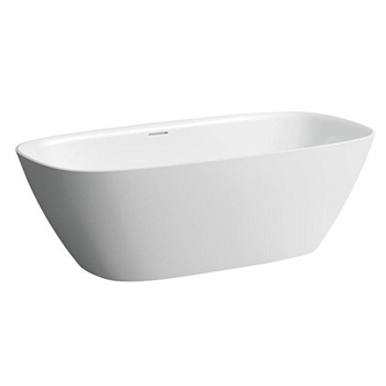 Laufen INO Ванна 170х75х52см, отдельностоящая, с слив-переливом, материал: композит, цвет: белый