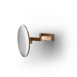 Decor Walther VISION R 5X Зеркало косметическое, без подсветки, цвет: Copper brushed PVD