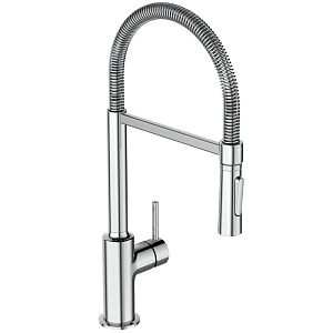 Ideal Standard Gusto Смеситель для кухни, на 1 отв., с высоким трубчатым вытяжным изливом R-типа, цвет: хром