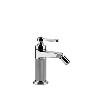 Gessi Venti20 Смеситель для биде на 1 отверстие, однорычажный, в комплекте с донным клапаном, цвет: хром
