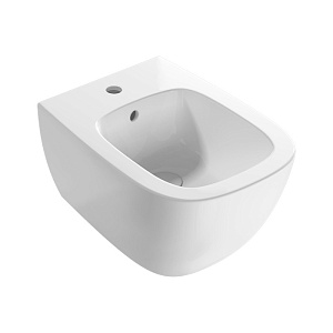 GLOBO Genesis Биде подвесное 50х36см, с 1 отв., с креплением, цвет: белый