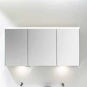 Burgbad Yumo Шкаф зеркальный 130x67.5x21 см, с подсветкой
