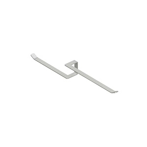 QuadroDesign Полотенцедержатель, цвет: Brushed Stainless Steel