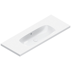 Catalano Alvea Раковина 120х46см., подвесная или на мебель, без отв., цвет: белый глянцевый