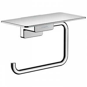 Hansgrohe AddStoris Держатель т/б с полкой, цвет: хром