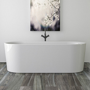 KNIEF Fresh Ванна отдельностоящая 180х80х60см, цвет: белый