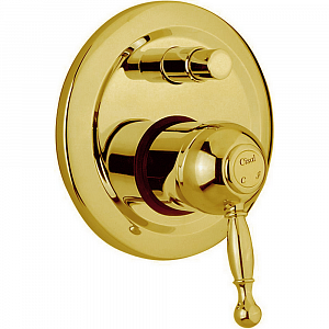 CISAL Arcana Royal Встраиваемый однорычажный смеситель для ванны/душа, цвет: золото 