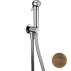 CISAL Shower Гигиенический душ со шлангом 120 см,вывод с держателем, цвет: бронза