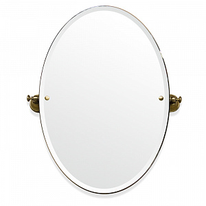 TW Harmony 021, вращающееся зеркало овальное 56х66см, цвет: бронза